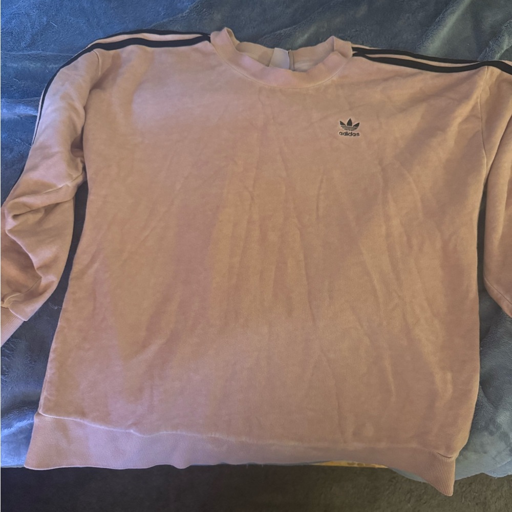 Adidas Light Pink Crewneck Sweatshirt